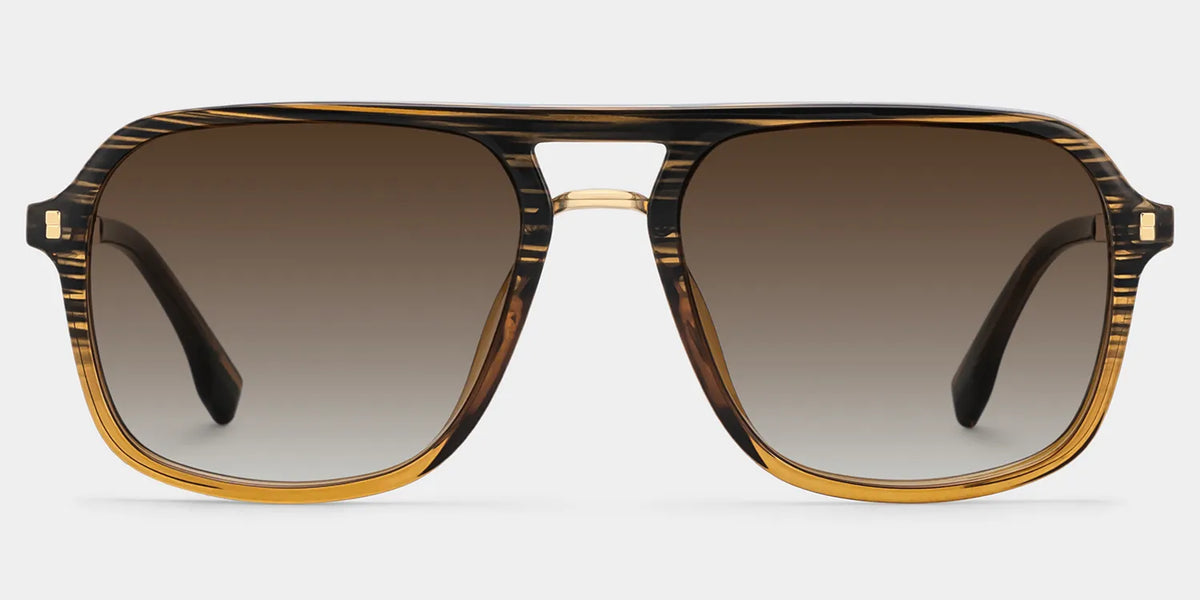 Aviator Kilworth Two-Tone Glasses deals -Zeelool Glasses
