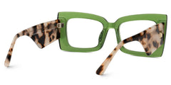 Designer Mitia Green Color Frames Eyeglasses for Women