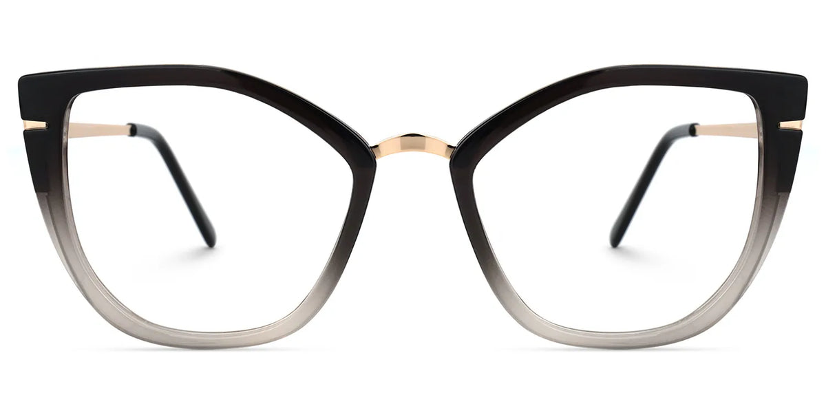 Tabrieah Cateye Gray-Black Glasses | Zeelool Glasses