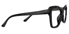 Wendell Black Cat Eye Frame Glasses | Zeelool