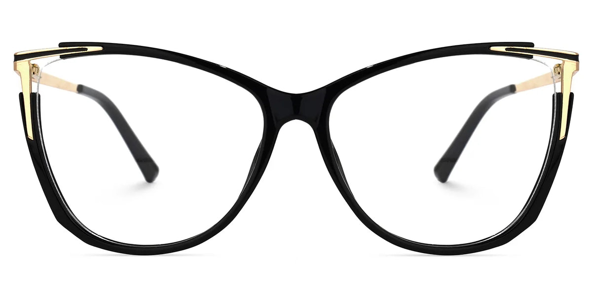 Yomary Black Cateye Frame Glasses | Zeelool Optical