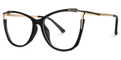 Yomary Black Cateye Frame Glasses | Zeelool Optical
