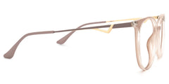 Chanty Round Pink Eyeglasses and Thin Frames
