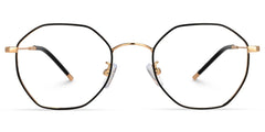 Reyes Geometric Black Glasses | Zeelool Glasses